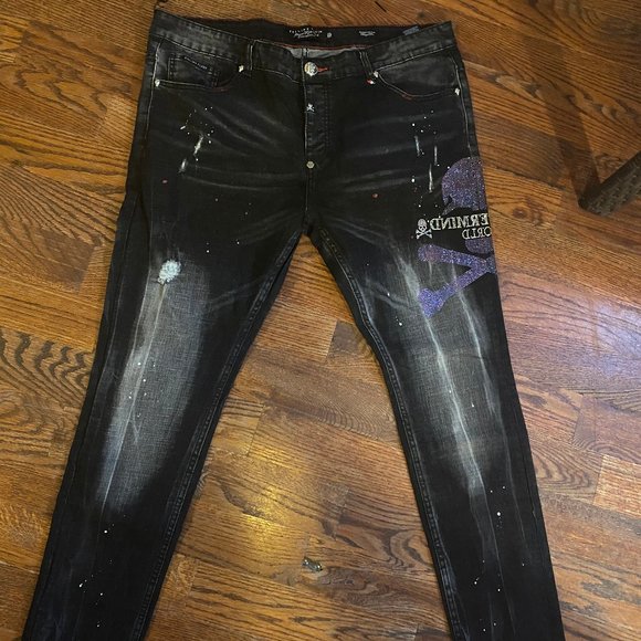 mens philipp plein jeans